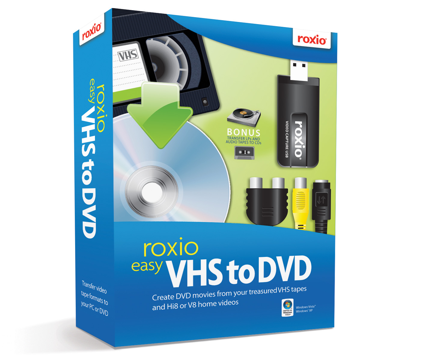 Roxio easy vhs to dvd for mac download
